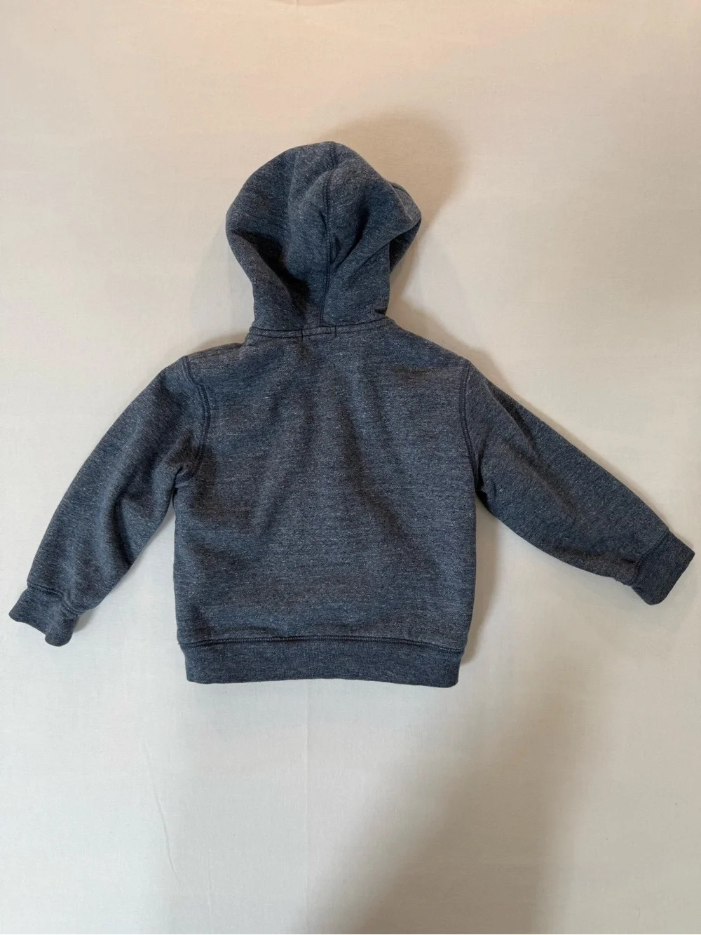 GAP Kids Navy Heather Sherpa Zip Hoodie